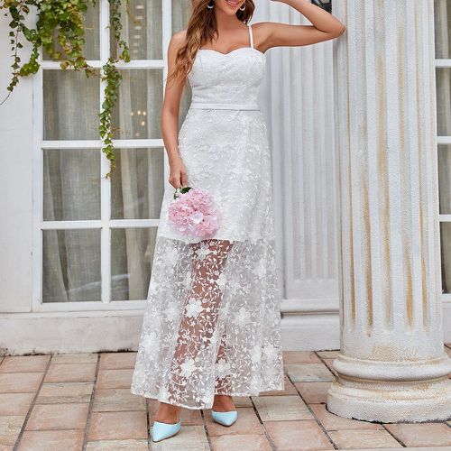 Robe avec tulle - SHEIN - Modalova