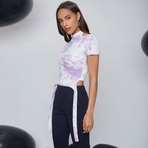 Top dos-nu tie dye - SHEIN - Modalova