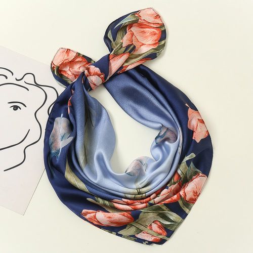 Écharpe à imprimé fleurs - SHEIN - Modalova