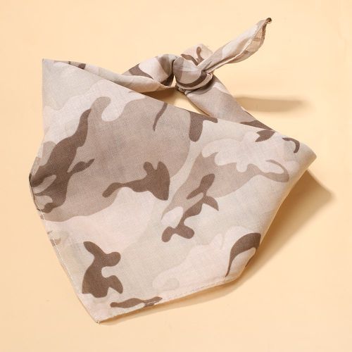 Bandana à imprimé camouflage - SHEIN - Modalova