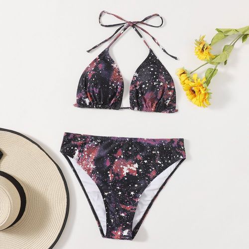 Bikini avec imprimé galaxie - SHEIN - Modalova