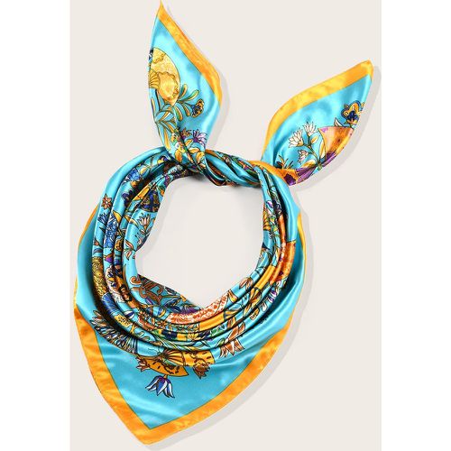 Foulard avec imprimé fleur - SHEIN - Modalova