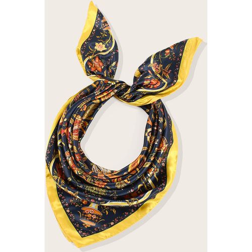 Foulard avec imprimé fleur - SHEIN - Modalova