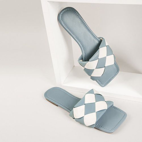 Sandales en similicuir glissantes - SHEIN - Modalova