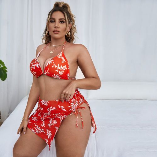 Pièces Bikini fleuri & Cache-maillot - SHEIN - Modalova