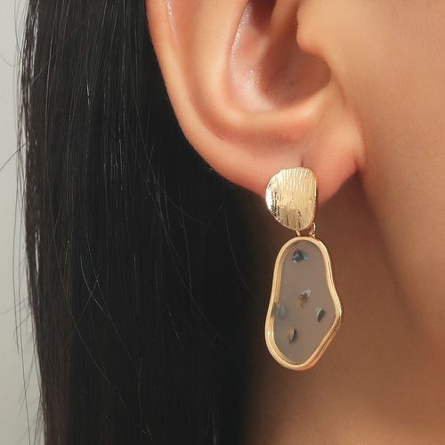 Boucles d'oreilles géométriques irrégulière - SHEIN - Modalova