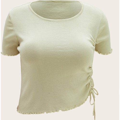 Top en tricot avec cordon - SHEIN - Modalova