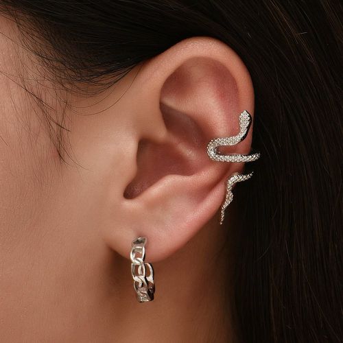 Pièces Boucles d'oreilles design serpent - SHEIN - Modalova
