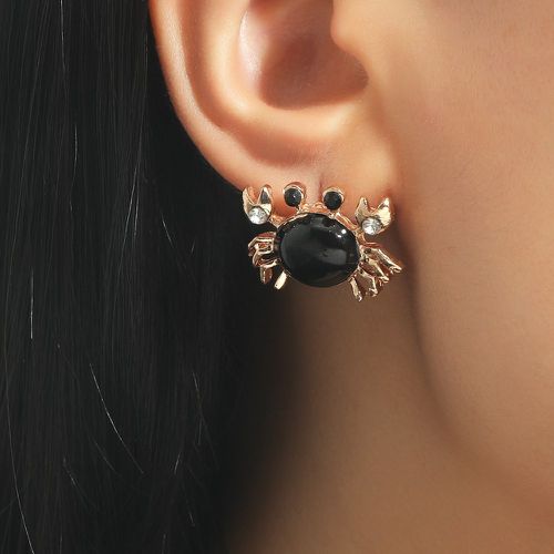 Boucles d'oreilles design crabe - SHEIN - Modalova