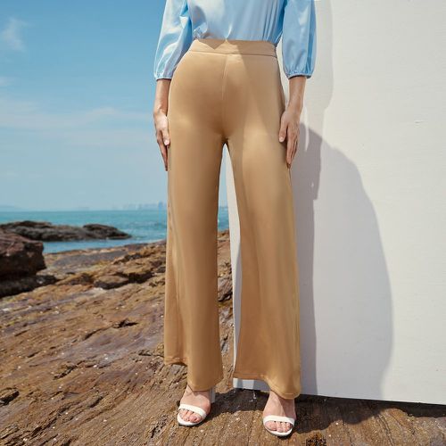 Pantalon ample zippé - SHEIN - Modalova