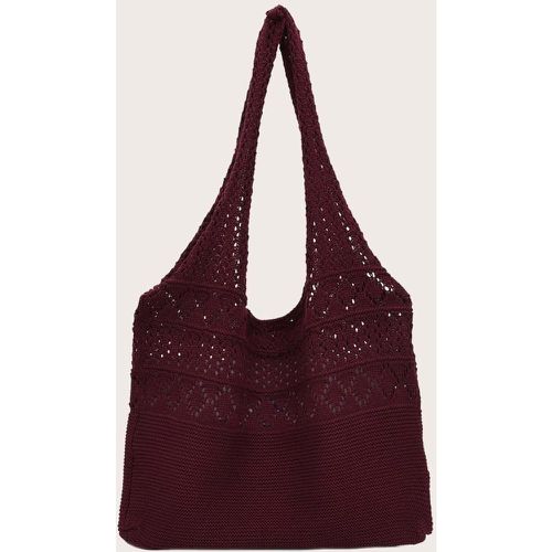 Sac de shopping minimaliste ajouré - SHEIN - Modalova