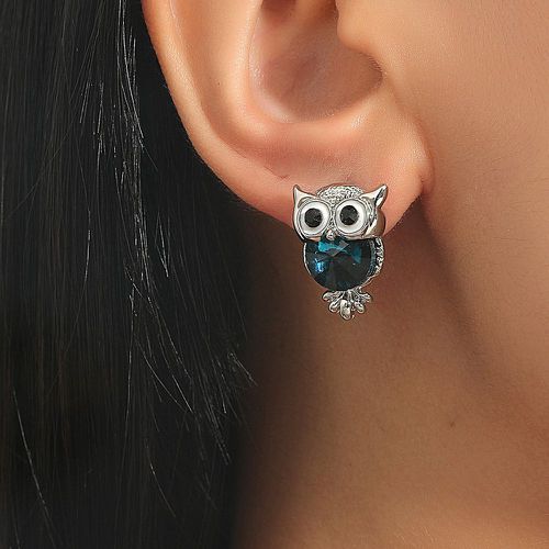 Boucles d'oreilles design hibou - SHEIN - Modalova