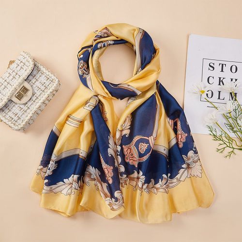 Foulard avec imprimé fleur - SHEIN - Modalova