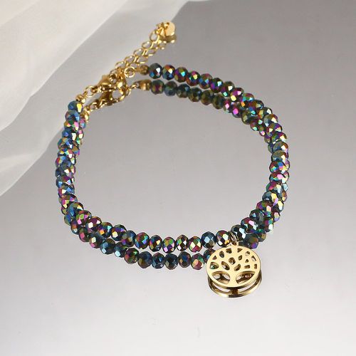 Bracelet perlé à arbre - SHEIN - Modalova