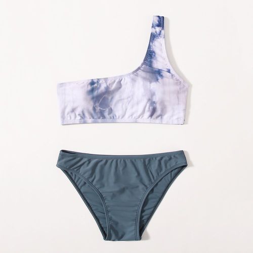 Bikini tie dye asymétrique - SHEIN - Modalova