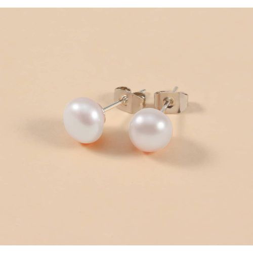 Boucles d'oreilles à perles naturelles - SHEIN - Modalova