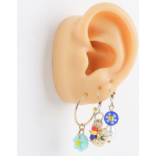 Pièces Pendants d'oreilles à perles - SHEIN - Modalova