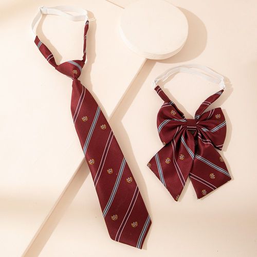 Pièce Fausse cravate à nœud & 1 pièce Fausse cravate - SHEIN - Modalova