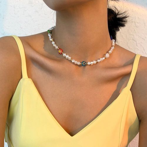 Collier avec fausse perle - SHEIN - Modalova