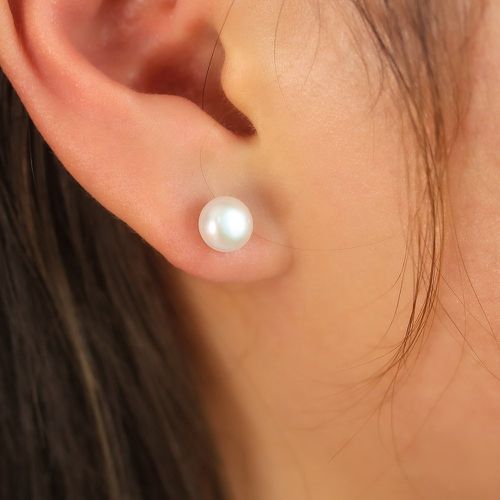 Clous d'oreilles à perles - SHEIN - Modalova