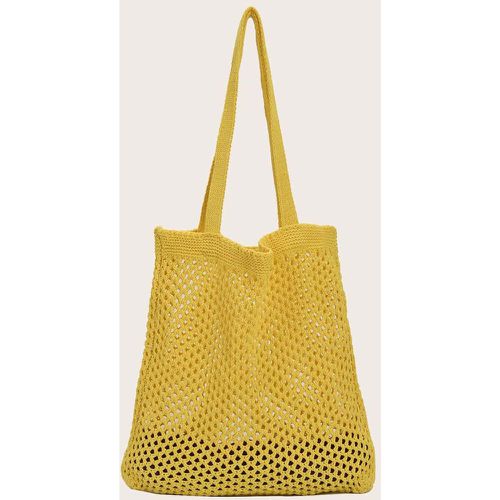 Sac fourre-tout en tricot - SHEIN - Modalova