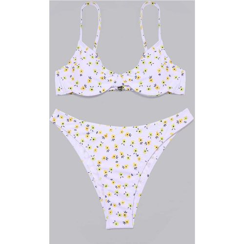 Bikini à armatures à imprimé floral - SHEIN - Modalova