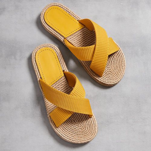 Pantoufles minimaliste espadrilles - SHEIN - Modalova