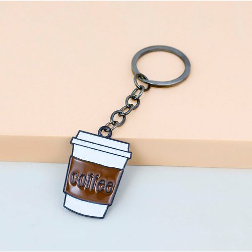 Porte-clés design tasse à café - SHEIN - Modalova