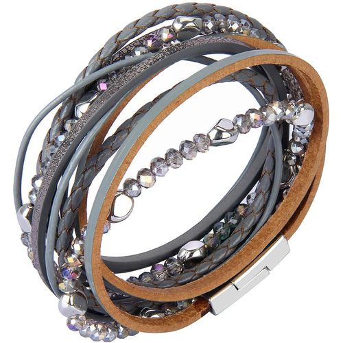 Bracelet multicouche à détail cristal - SHEIN - Modalova