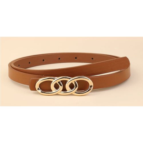 Ceinture ovale avec perforation - SHEIN - Modalova