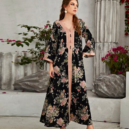 Robe tunique à imprimé fleuri - SHEIN - Modalova