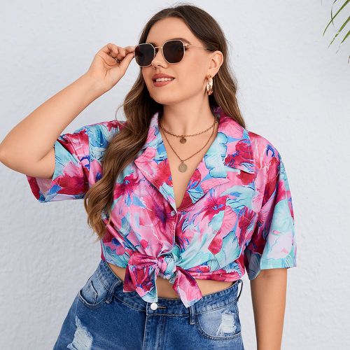 Blouse à imprimé floral - SHEIN - Modalova