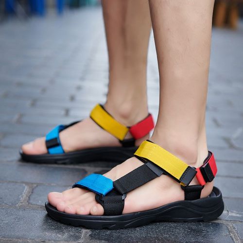 Sandales de sport à blocs de couleurs - SHEIN - Modalova