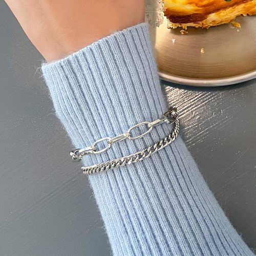 Bracelet en chaîne multicouche - SHEIN - Modalova