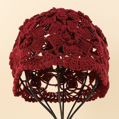Chapeau creux en tricot - SHEIN - Modalova