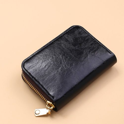 Petit portefeuille minimaliste zippé - SHEIN - Modalova
