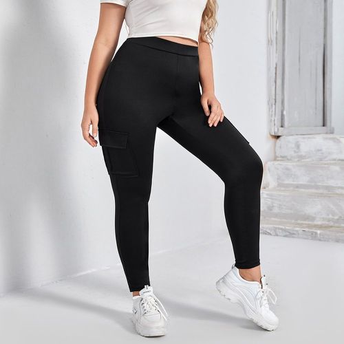 Legging unicolore taille haute - SHEIN - Modalova