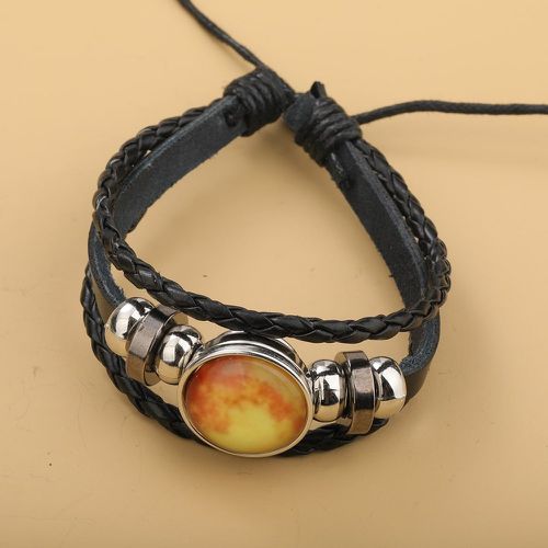 Bracelet à imprimé ciel étoilé en cuir PU - SHEIN - Modalova