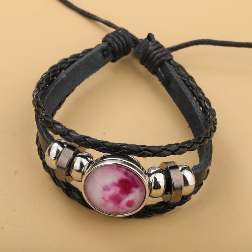 Bracelet à imprimé ciel étoilé en cuir PU - SHEIN - Modalova