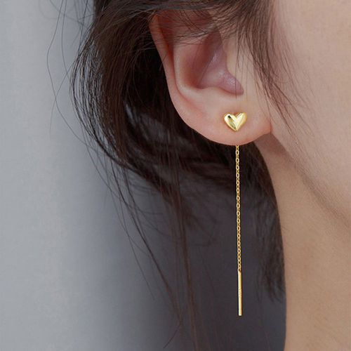 Boucles d'oreilles à détail cœur - SHEIN - Modalova