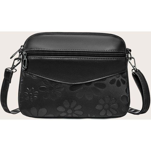 Sac carré minimaliste avec motif fleur - SHEIN - Modalova