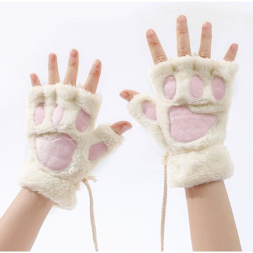 Gants à broderie de patte - SHEIN - Modalova