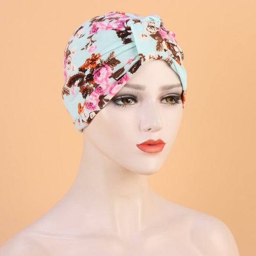 Turban avec imprimé fleur - SHEIN - Modalova