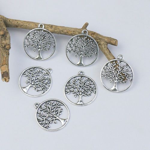 Pièces Pendentif à bijoux DIY à design d'arbre - SHEIN - Modalova