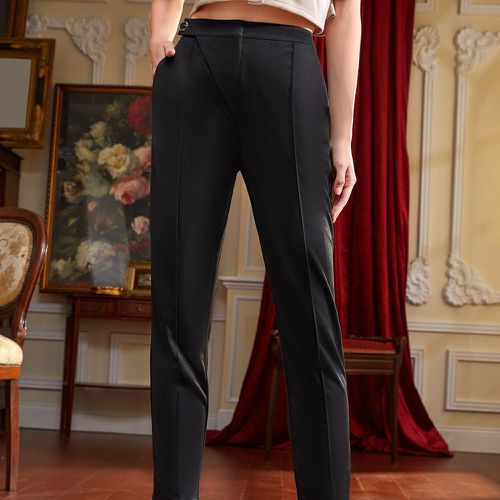 Pantalon taille haute droit - SHEIN - Modalova
