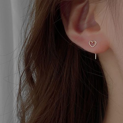 Boucles d'oreilles à cœur - SHEIN - Modalova