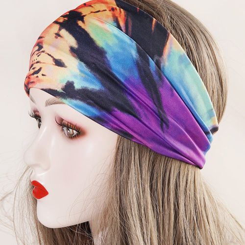 Bandeau pour cheveux à blocs de couleurs - SHEIN - Modalova