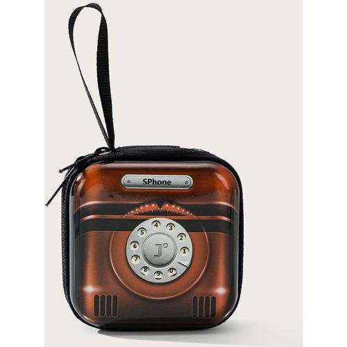 Porte-monnaie design téléphone métallique - SHEIN - Modalova