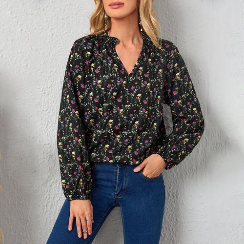 Blouse à imprimé floral - SHEIN - Modalova