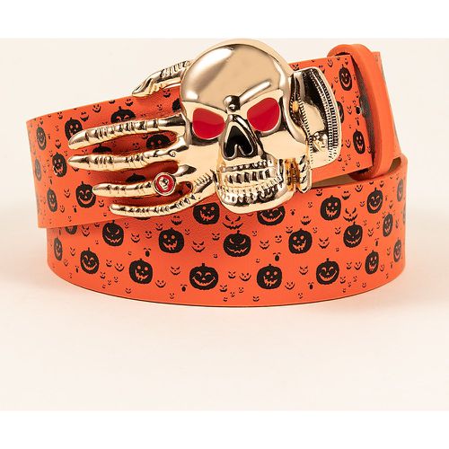 Pièce Ceinture à boucle halloween tête de mort & 1 pièce Perforatrice - SHEIN - Modalova